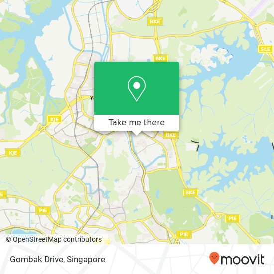 Gombak Drive地图