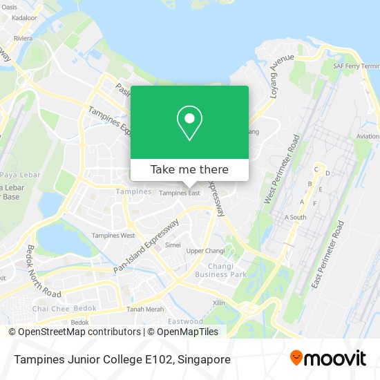Tampines Junior College E102 map