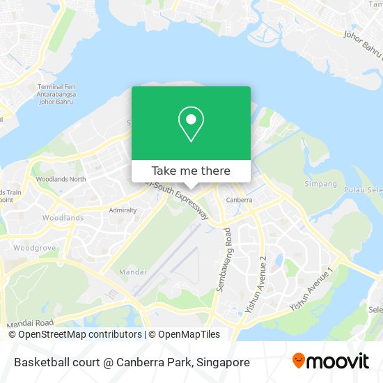 Basketball court @ Canberra Park地图