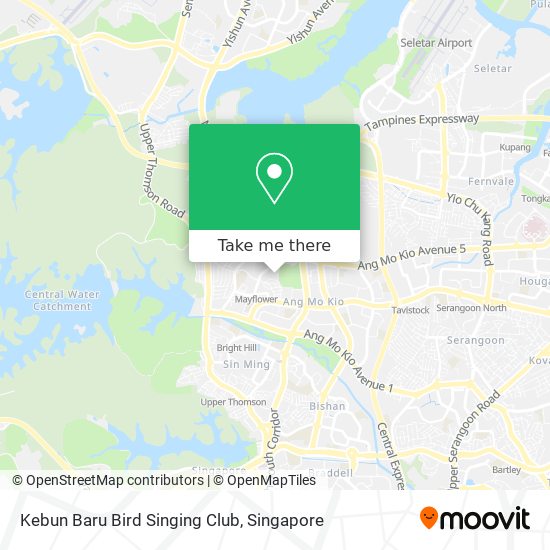 Kebun Baru Bird Singing Club地图