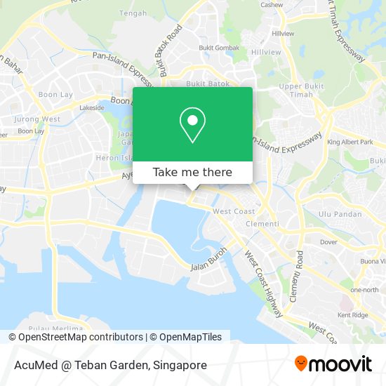 AcuMed @ Teban Garden地图