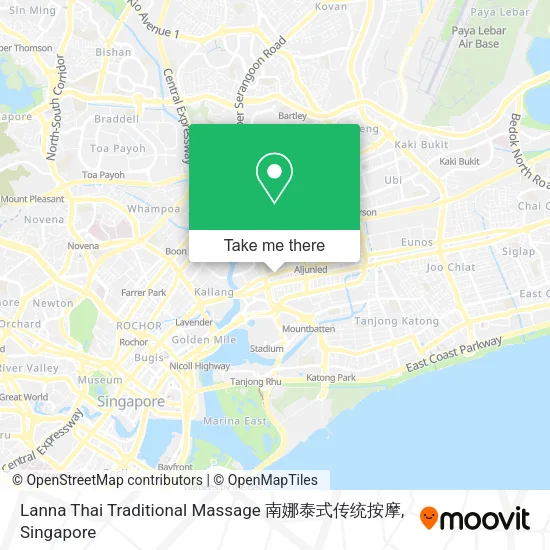 Lanna Thai Traditional Massage 南娜泰式传统按摩 map