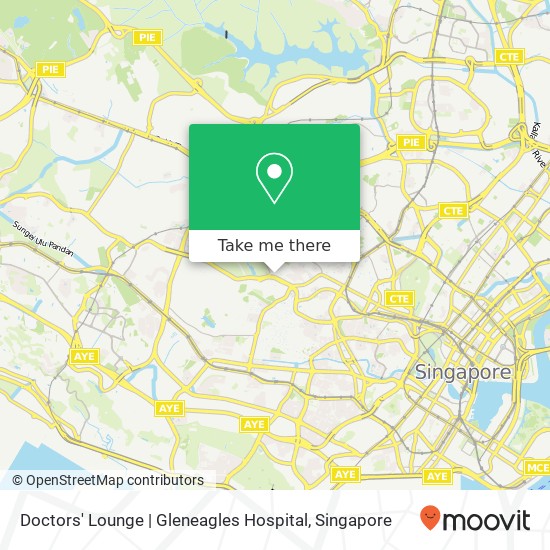 Doctors' Lounge | Gleneagles Hospital地图