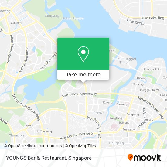 YOUNGS Bar & Restaurant map