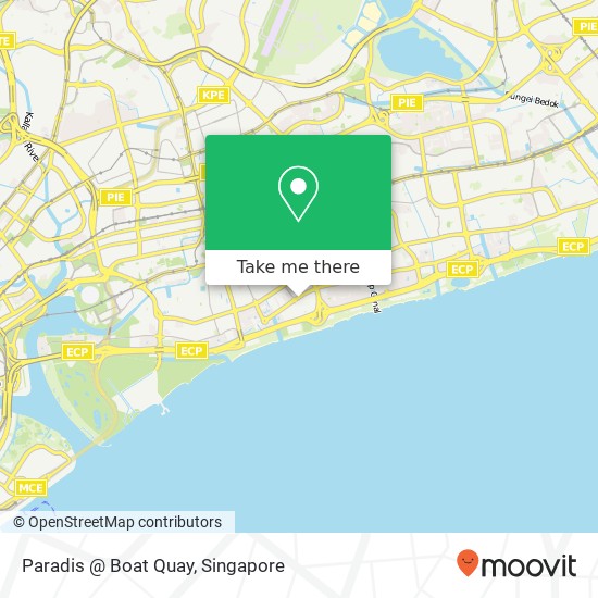 Paradis @ Boat Quay map