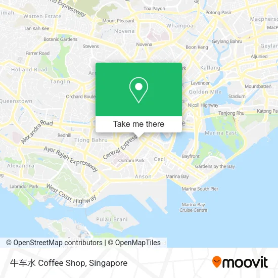 牛车水 Coffee Shop地图