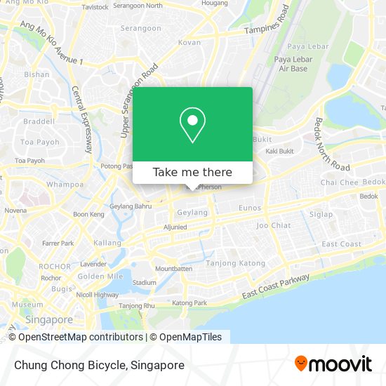 Chung Chong Bicycle map