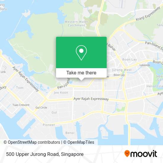 500 Upper Jurong Road map