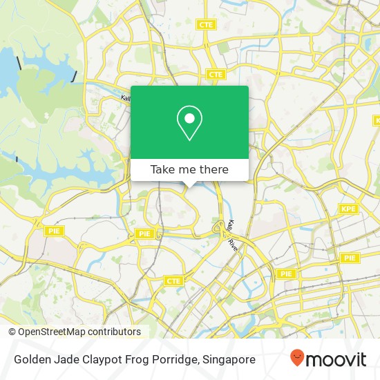 Golden Jade Claypot Frog Porridge map