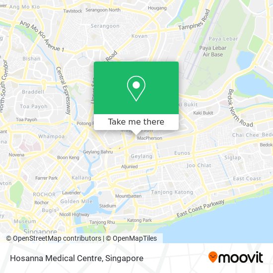 Hosanna Medical Centre map