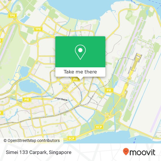 Simei 133 Carpark map