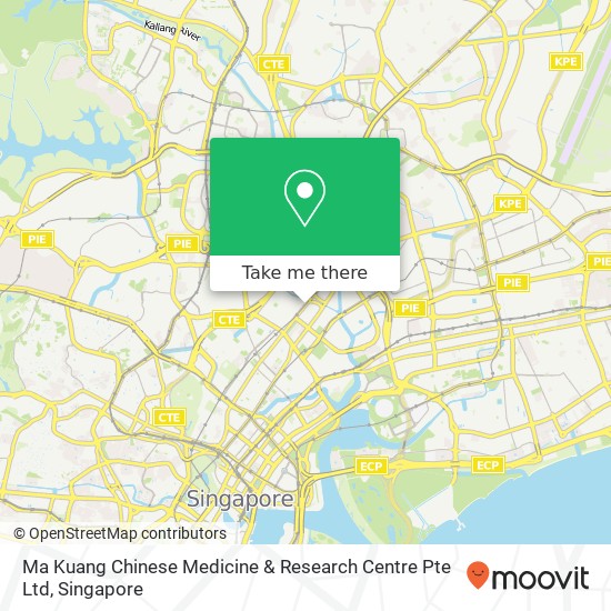 Ma Kuang Chinese Medicine & Research Centre Pte Ltd map