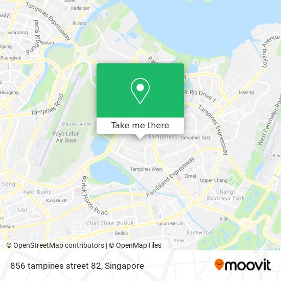 856 tampines street 82 map