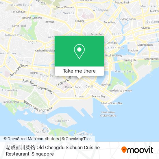 老成都川菜馆 Old Chengdu Sichuan Cuisine Restaurant map