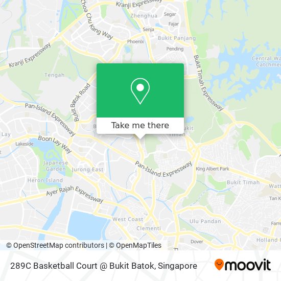 289C Basketball Court @ Bukit Batok地图
