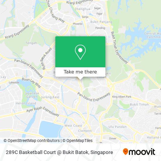 289C Basketball Court @ Bukit Batok map