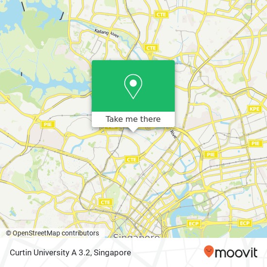 Curtin University A 3.2地图