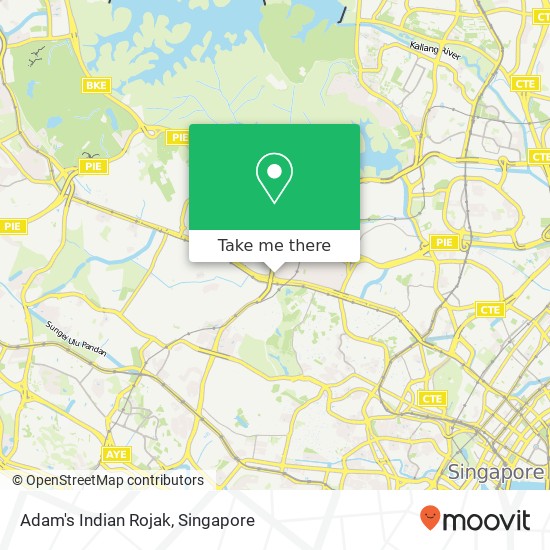 Adam's Indian Rojak map