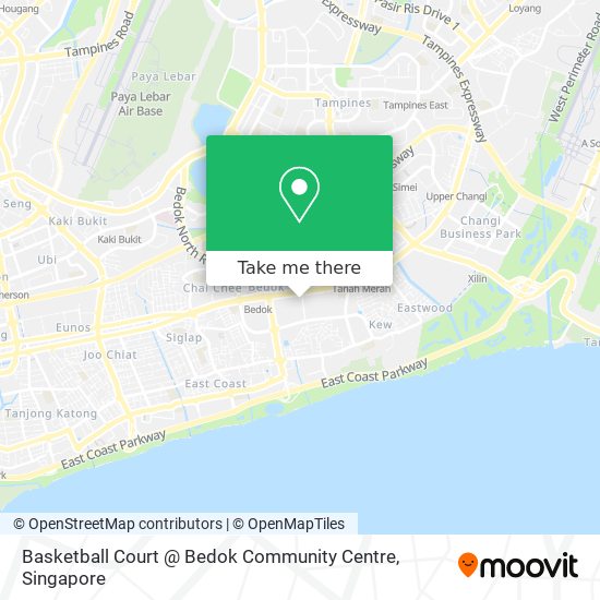 Basketball Court @ Bedok Community Centre地图