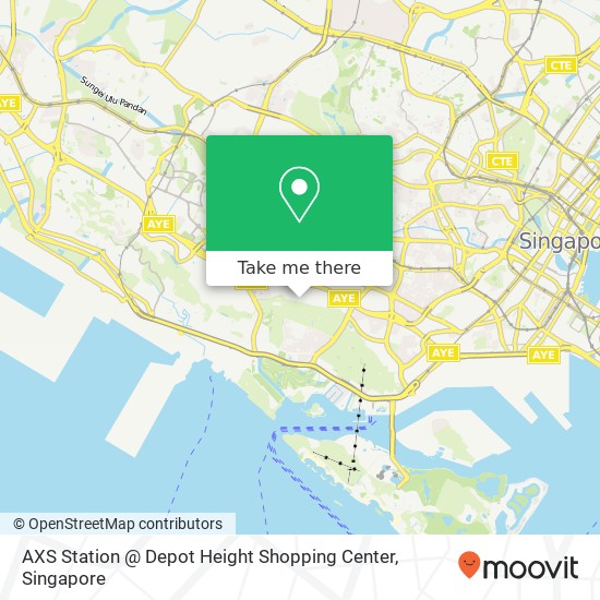 AXS Station @ Depot Height Shopping Center map