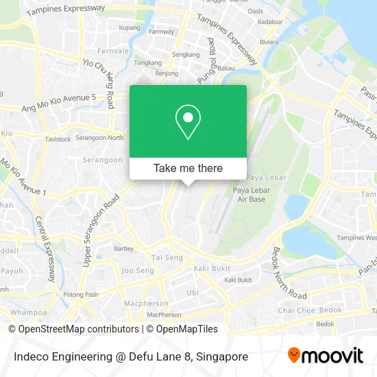 Indeco Engineering @ Defu Lane 8地图