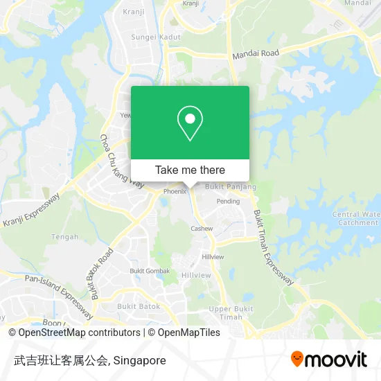 武吉班让客属公会地图