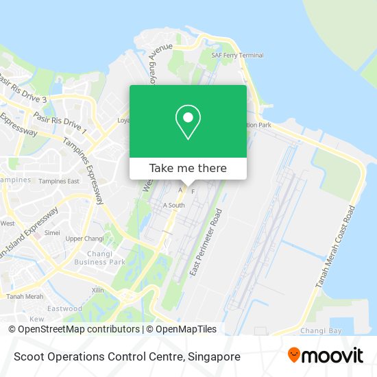 Scoot Operations Control Centre map