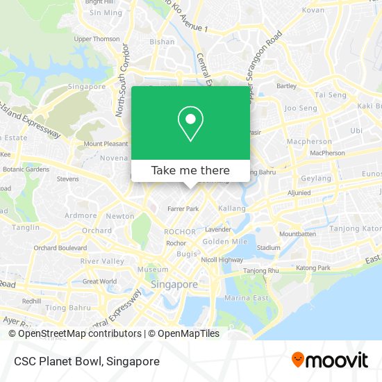 CSC Planet Bowl map