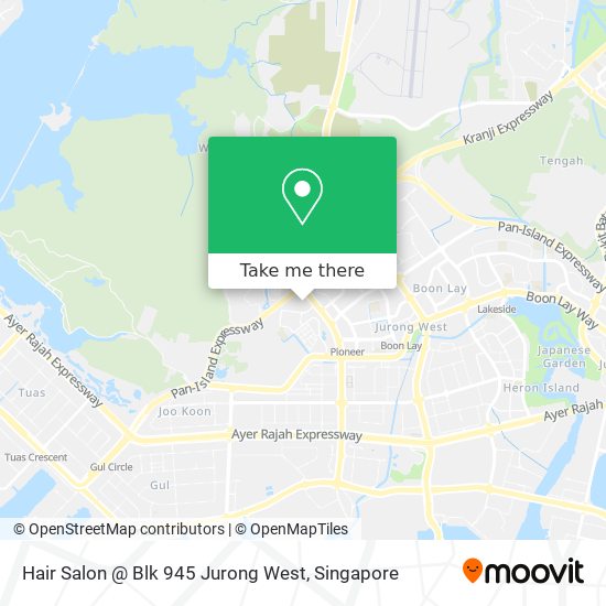 Hair Salon @ Blk 945 Jurong West map