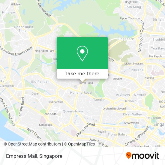 Empress Mall map