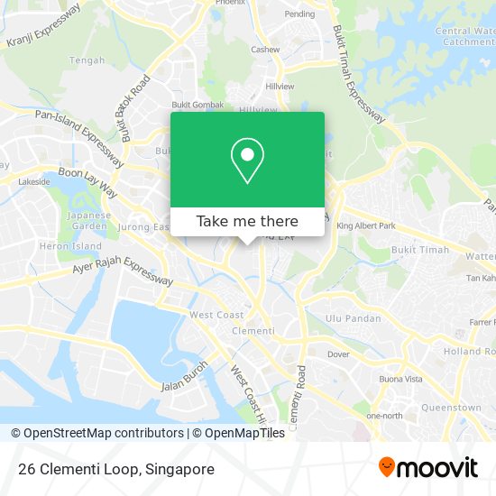 26 Clementi Loop map