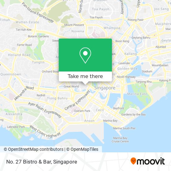 No. 27 Bistro & Bar map