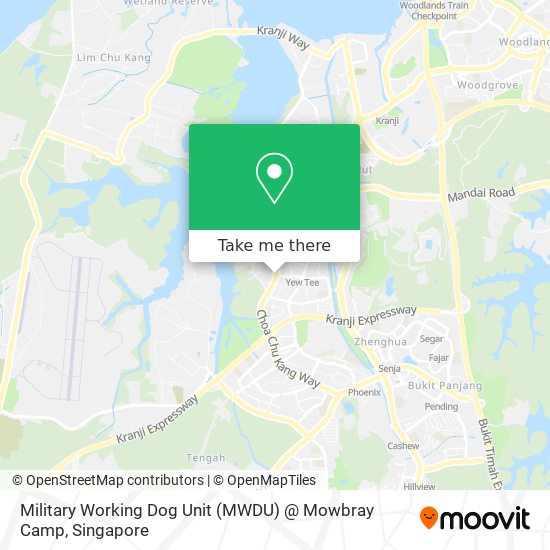 Military Working Dog Unit (MWDU) @ Mowbray Camp地图