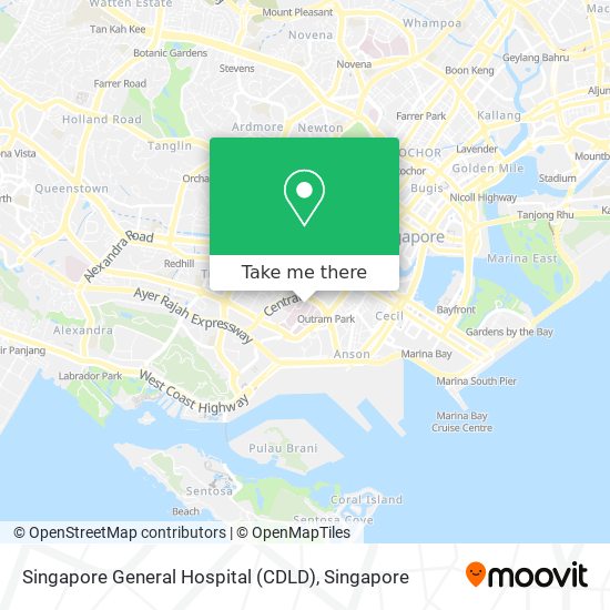 Singapore General Hospital (CDLD) map