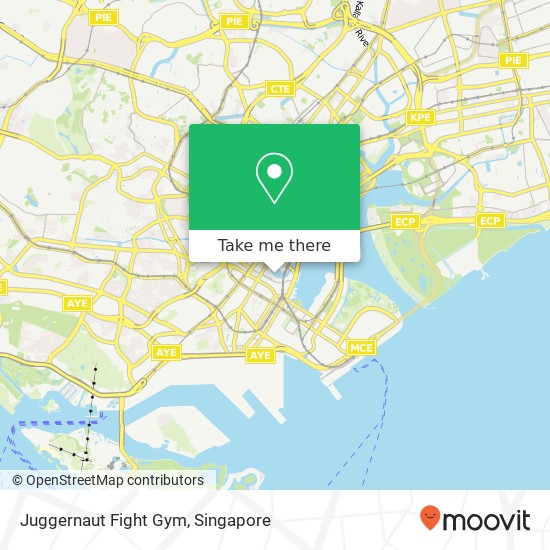 Juggernaut Fight Gym map