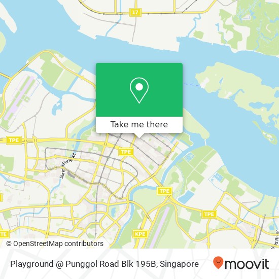 Playground @ Punggol Road Blk 195B地图
