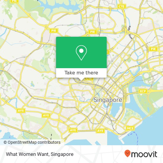 What Women Want map