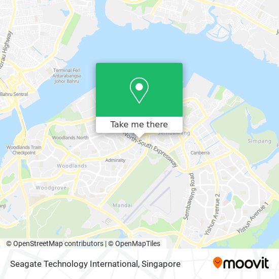 Seagate Technology International map