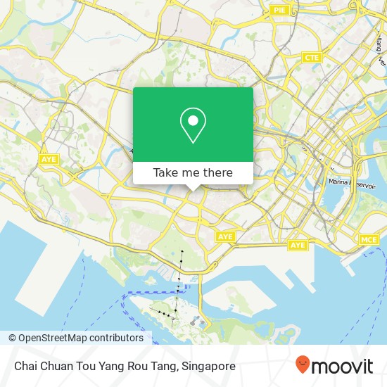 Chai Chuan Tou Yang Rou Tang map