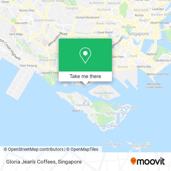 Gloria Jean's Coffees地图