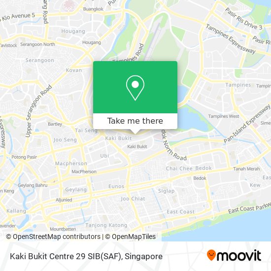 Kaki Bukit Centre 29 SIB(SAF) map