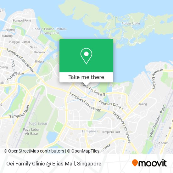 Oei Family Clinic @ Elias Mall map