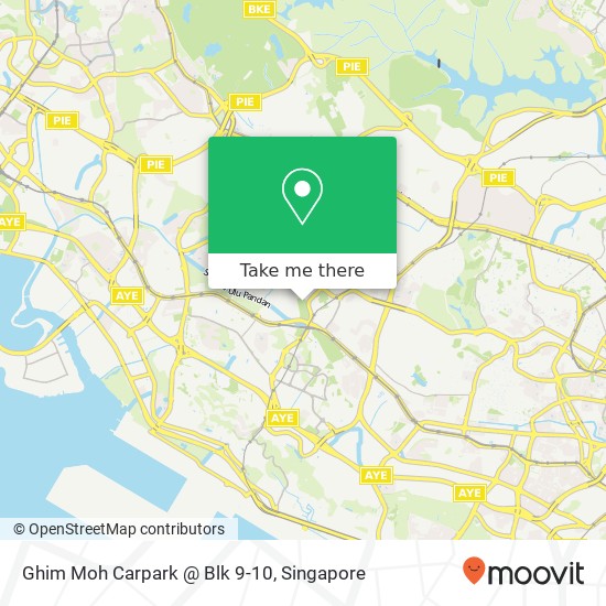 Ghim Moh Carpark @ Blk 9-10 map