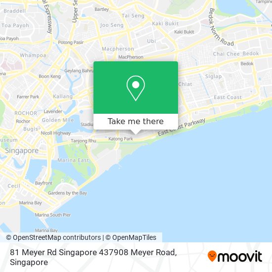 81 Meyer Rd Singapore 437908 Meyer Road地图