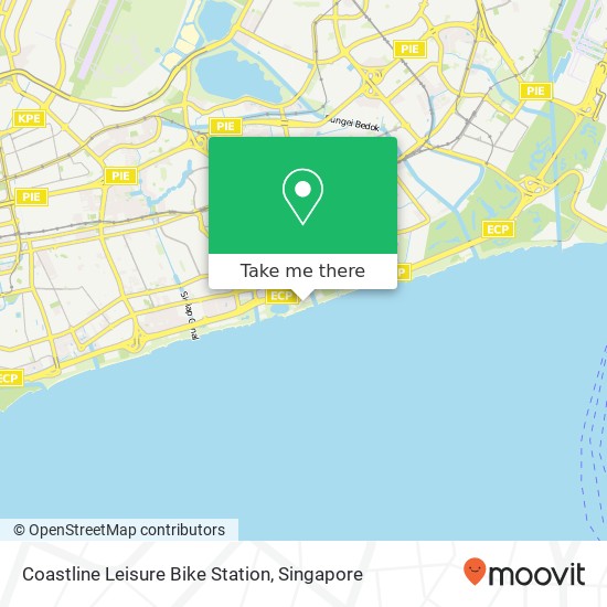 Coastline Leisure Bike Station map