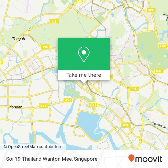 Soi 19 Thailand Wanton Mee map