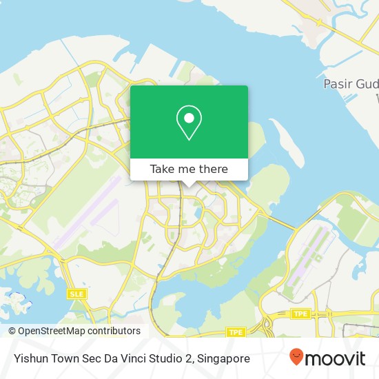 Yishun Town Sec Da Vinci Studio 2地图