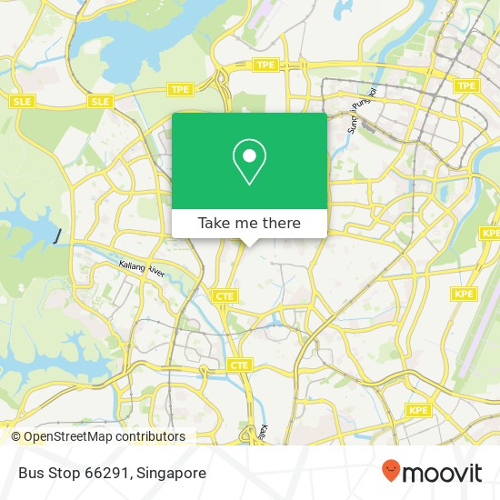 Bus Stop 66291 map