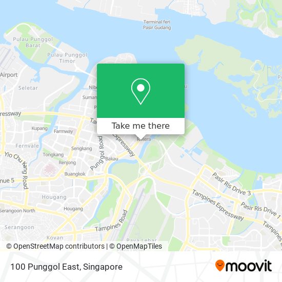 100 Punggol East地图