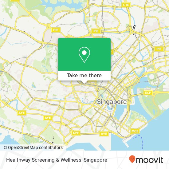 Healthway Screening & Wellness map